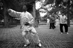 "Tai Chi'ing it" by Edwin Lee on Flickr.com