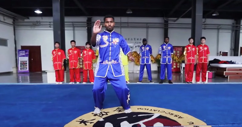 African Students Learn Tai Chi While In China