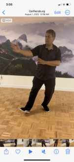 Tai Chi posture:Raise Hands